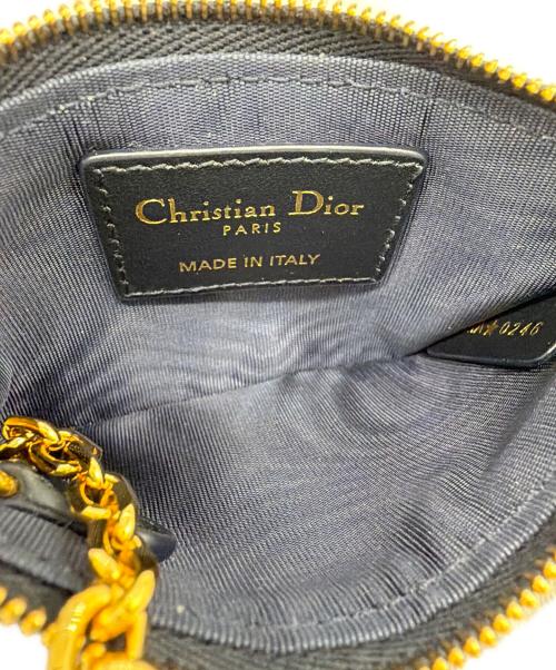 Christian Dior（クリスチャン ディオール）Christian Dior (クリスチャン ディオール) キーケース ネイビーの古着・服飾アイテム