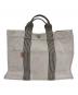 HERMES（エルメス）の古着「トートバッグ」｜ブラック×ホワイト