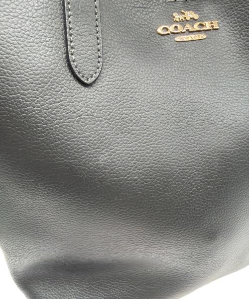 COACH（コーチ）COACH (コーチ) 2WAYトートバッグ ブラックの古着・服飾アイテム