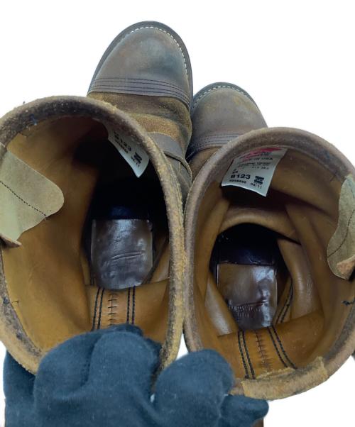 RED WING（レッドウィング）RED WING (レッドウィング) エンジニアブーツ　8123　RED WING（レッドウィング） ブラウン サイズ:26の古着・服飾アイテム