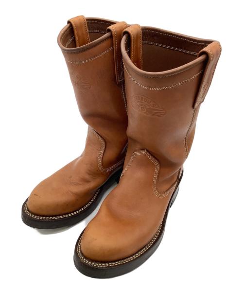 WESTERN PECOS（ゼローズ）WESTERN PECOS (ゼローズ) WESTERN PECOS　WESTERN PECOS（ゼローズ） ブラウン サイズ:26.5の古着・服飾アイテム