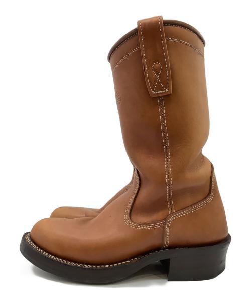 WESTERN PECOS（ゼローズ）WESTERN PECOS (ゼローズ) WESTERN PECOS　WESTERN PECOS（ゼローズ） ブラウン サイズ:26.5の古着・服飾アイテム