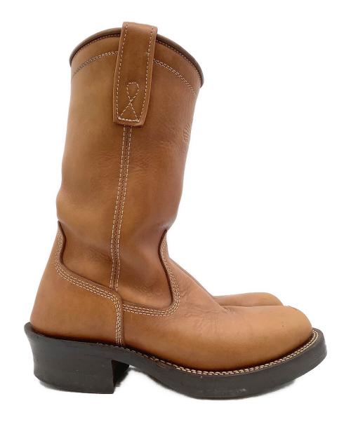 WESTERN PECOS（ゼローズ）WESTERN PECOS (ゼローズ) WESTERN PECOS　WESTERN PECOS（ゼローズ） ブラウン サイズ:26.5の古着・服飾アイテム