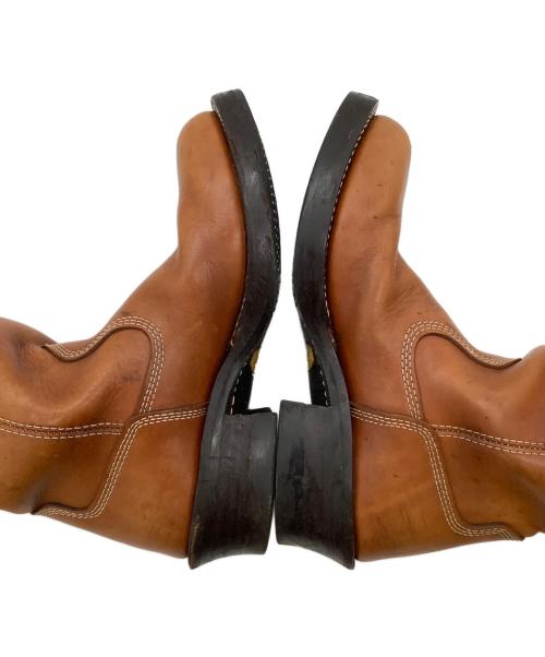WESTERN PECOS（ゼローズ）WESTERN PECOS (ゼローズ) WESTERN PECOS　WESTERN PECOS（ゼローズ） ブラウン サイズ:26.5の古着・服飾アイテム