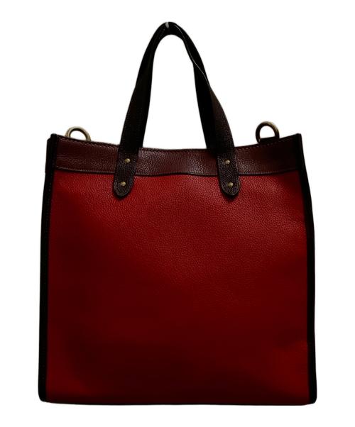 COACH（コーチ）COACH (コーチ) フィールド トート　C0775 レッドの古着・服飾アイテム