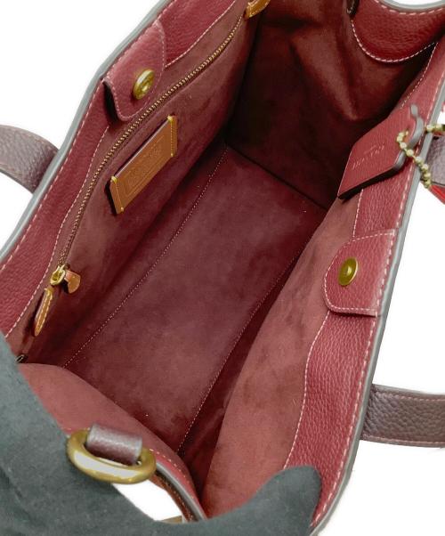 COACH（コーチ）COACH (コーチ) フィールド トート　C0775 レッドの古着・服飾アイテム