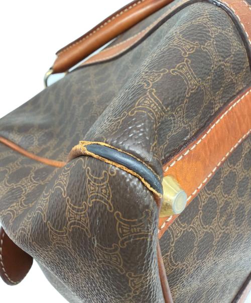 CELINE（セリーヌ）CELINE (セリーヌ) ミニボストンバッグ ブラウンの古着・服飾アイテム