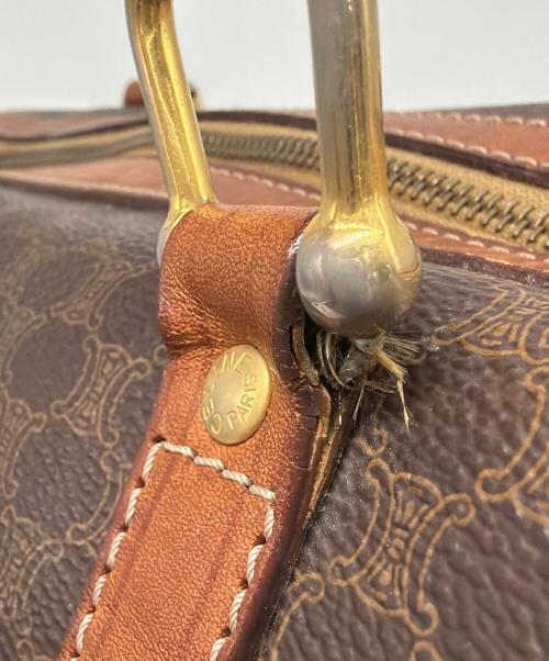 CELINE（セリーヌ）CELINE (セリーヌ) ミニボストンバッグ ブラウンの古着・服飾アイテム