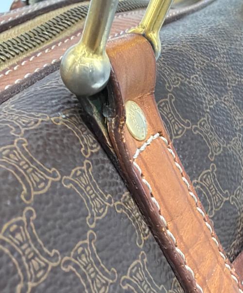 CELINE（セリーヌ）CELINE (セリーヌ) ミニボストンバッグ ブラウンの古着・服飾アイテム