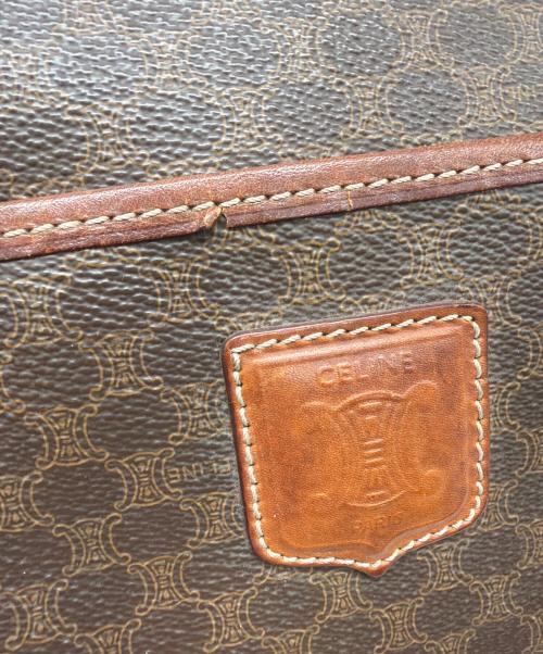 CELINE（セリーヌ）CELINE (セリーヌ) ミニボストンバッグ ブラウンの古着・服飾アイテム