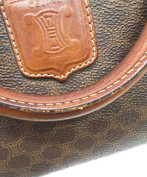 CELINE（セリーヌ）CELINE (セリーヌ) ミニボストンバッグ ブラウンの古着・服飾アイテム