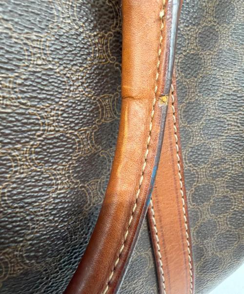CELINE（セリーヌ）CELINE (セリーヌ) ミニボストンバッグ ブラウンの古着・服飾アイテム