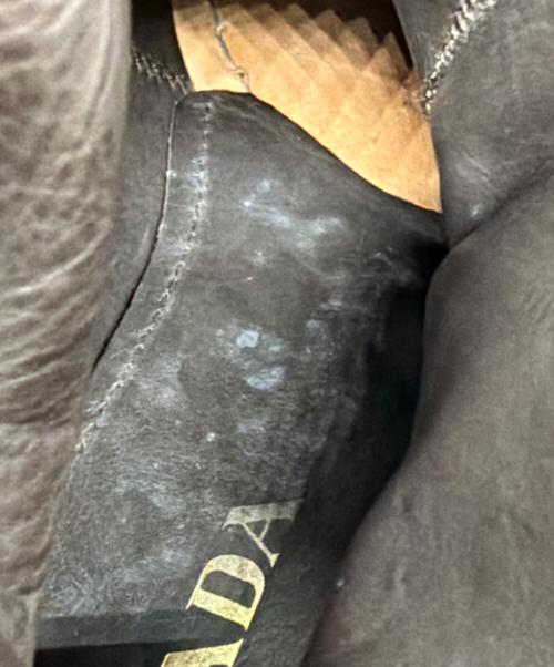 PRADA（プラダ）PRADA (プラダ) レザーブーツ ブラウン サイズ:36の古着・服飾アイテム