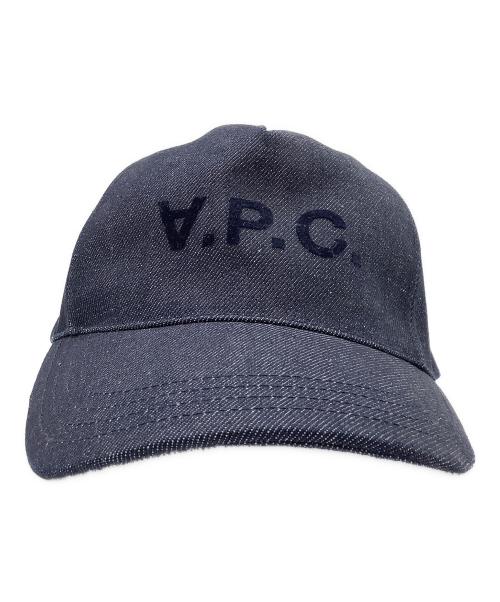 A.P.C.（アーペーセー）A.P.C. (アーペーセー) キャップ　	A.P.C.（エーペーセー） ネイビー 未使用品の古着・服飾アイテム