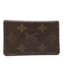 LOUIS VUITTON（ルイ ヴィトン）の古着「モノグラム　M56362　ポシェット・カルト・ヴィジット　RA0021」｜ブラウン