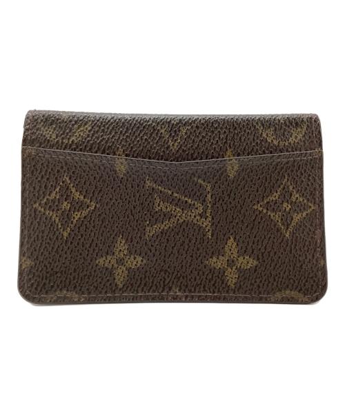LOUIS VUITTON（ルイ ヴィトン）LOUIS VUITTON (ルイ ヴィトン) モノグラム　M56362　ポシェット・カルト・ヴィジット　RA0021 ブラウンの古着・服飾アイテム
