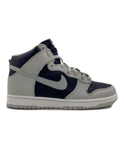 NIKE（ナイキ）NIKE (ナイキ) DUNK HIGH　630335 401 ネイビー×ホワイト サイズ:27の古着・服飾アイテム