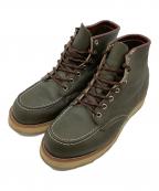 RED WINGレッドウィング）の古着「レースアップブーツ　アイリッシュセッター」｜グリーン