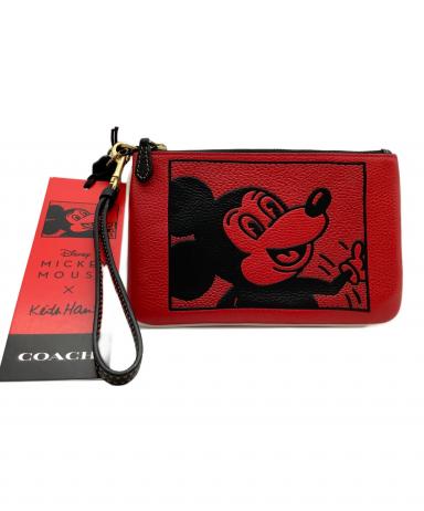 中古・古着通販】COACH (コーチ) DISNEY (ディズニー) ポーチ キース