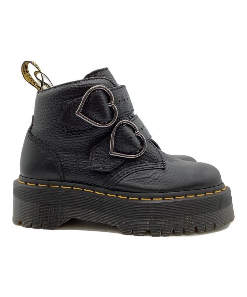 Dr.Martens（ドクターマーチン）Dr.Martens (ドクターマーチン) DEVON HEART　AW006 ブラック サイズ:UK3の古着・服飾アイテム