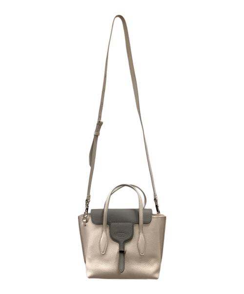 TOD'S（トッズ）TOD'S (トッズ) 2WAYショルダーバッグ　TOD'S（トッズ）　JOYBAG グレーの古着・服飾アイテム