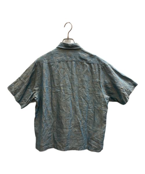 CABAN（キャバン）CABaN (キャバン) ブルパッチポケットハーフスリーブシャツ ブルー サイズ:SIZE Mの古着・服飾アイテム