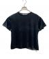 BACCA（バッカ）の古着「ベロアジャージーTシャツ」｜ブルー