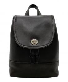 COACH（コーチ）の古着「リュック　	COACH（コーチ）　9960」｜ブラック