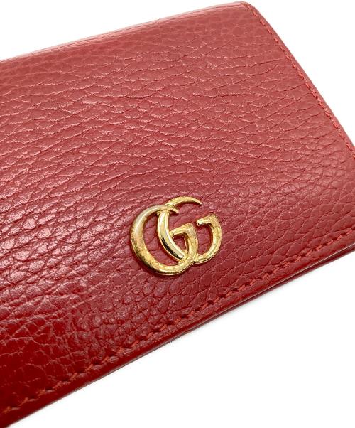 GUCCI（グッチ）GUCCI (グッチ) GG　456126-534563 レッドの古着・服飾アイテム