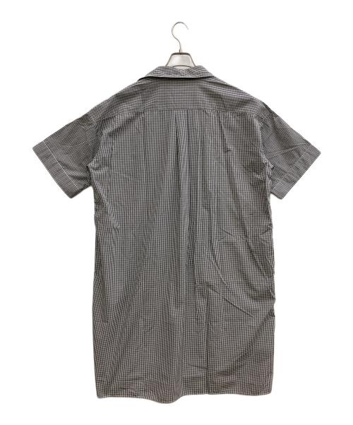 DANTON（ダントン）DANTON (ダントン) 半袖ワンピース　DANTON　（ダントン） ホワイト×ブラック サイズ:sの古着・服飾アイテム