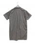 DANTON (ダントン) 半袖ワンピース　DANTON　（ダントン） ホワイト×ブラック サイズ:s：5000円