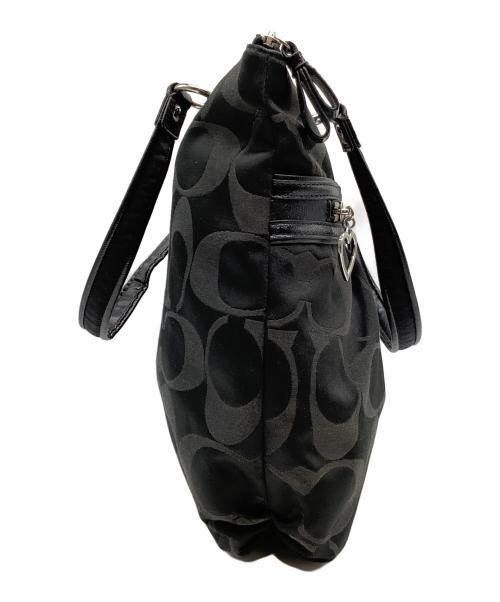 COACH（コーチ）COACH (コーチ) シグネチャー　F20026 ブラックの古着・服飾アイテム