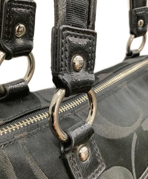 COACH（コーチ）COACH (コーチ) シグネチャー　F20026 ブラックの古着・服飾アイテム