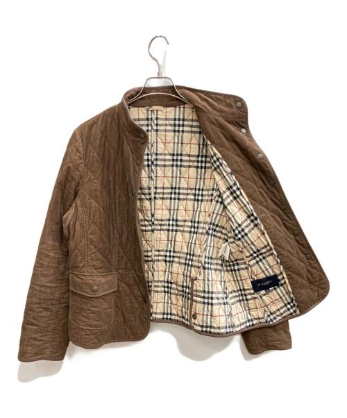 BURBERRY LONDON（バーバリーロンドン）BURBERRY LONDON (バーバリーロンドン) キルティングジャケット ブラウン サイズ:SIZE 44の古着・服飾アイテム