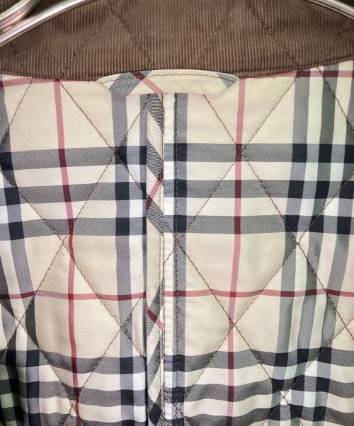 BURBERRY LONDON（バーバリーロンドン）BURBERRY LONDON (バーバリーロンドン) キルティングジャケット ブラウン サイズ:SIZE 44の古着・服飾アイテム