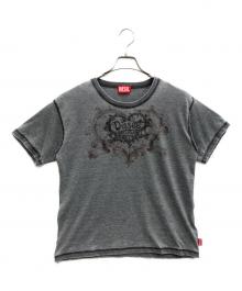 DIESEL（ディーゼル）の古着「半袖カットソー　DIESEL（ディーゼル）A25491」｜グレー
