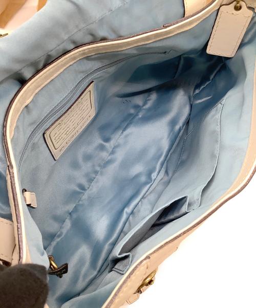 COACH（コーチ）COACH (コーチ) レガシー　	COACH（コーチ）　12654 ホワイトの古着・服飾アイテム