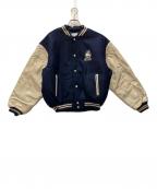 Suntory original designサントリーオリジナルデザイン）の古着「BOSSジャン　SUNTORY ORIGINAL DESIGN　（サントリーオリジナルデザイン）」｜ネイビー
