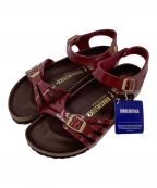BIRKENSTOCKビルケンシュトック）の古着「1016858　バリ」｜レッド×ブラウン