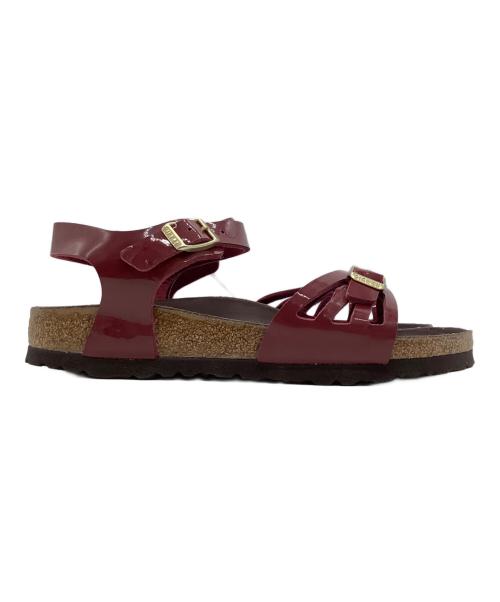 BIRKENSTOCK（ビルケンシュトック）BIRKENSTOCK (ビルケンシュトック) 1016858　バリ レッド×ブラウン サイズ:39 未使用品の古着・服飾アイテム