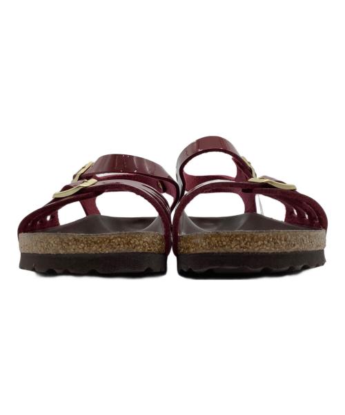 BIRKENSTOCK（ビルケンシュトック）BIRKENSTOCK (ビルケンシュトック) 1016858　バリ レッド×ブラウン サイズ:39 未使用品の古着・服飾アイテム
