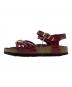 BIRKENSTOCK (ビルケンシュトック) 1016858　バリ レッド×ブラウン サイズ:39 未使用品：6000円