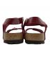 中古・古着 BIRKENSTOCK (ビルケンシュトック) 1016858　バリ レッド×ブラウン サイズ:39 未使用品：6000円