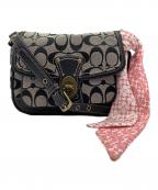 COACHコーチ）の古着「シグネチャー　COACH（コーチ）　F10566」｜ベージュ