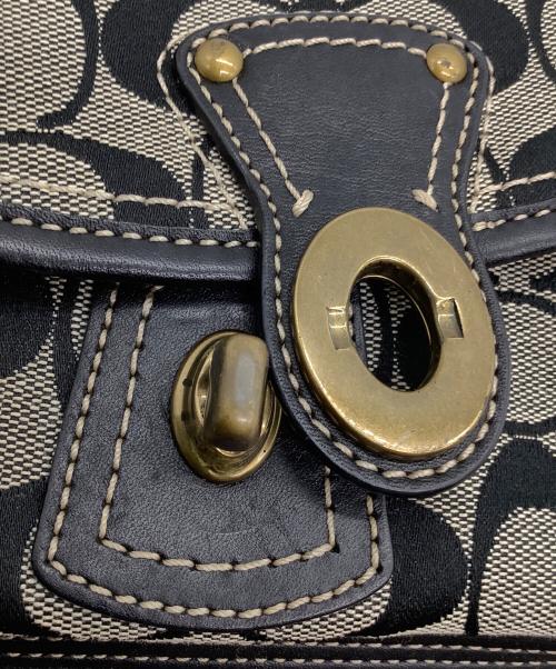COACH（コーチ）COACH (コーチ) シグネチャー　COACH（コーチ）　F10566 ベージュの古着・服飾アイテム