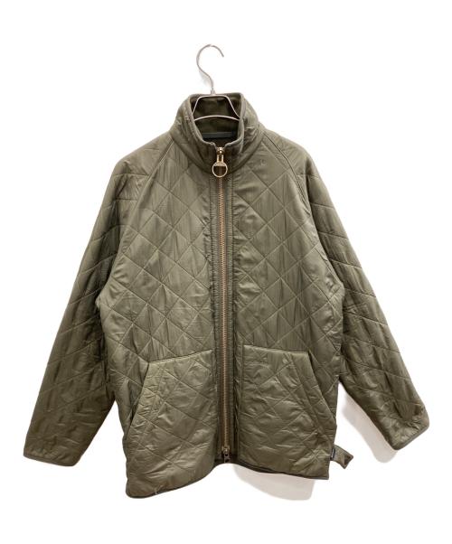 Barbour（バブアー）Barbour (バブアー) フリース ポーラーキルト キルティングジャケット　Barbour　（バブアー） グリーン サイズ:不明の古着・服飾アイテム