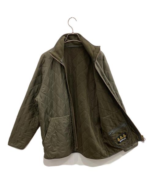 Barbour（バブアー）Barbour (バブアー) フリース ポーラーキルト キルティングジャケット　Barbour　（バブアー） グリーン サイズ:不明の古着・服飾アイテム