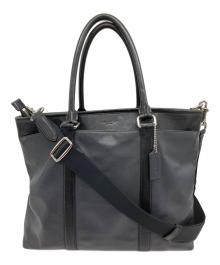 COACH（コーチ）の古着「メトロポリタン 2WAYビジネストート」｜ブラック