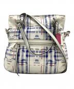 COACHコーチ）の古着「ポピー　シグネチャー　COACH（コーチ）21139」｜ホワイト
