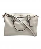 COACHコーチ）の古着「ショルダーバッグ　COACH（コーチ）　F36677」｜ホワイト